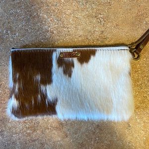 Cowhide Clutch